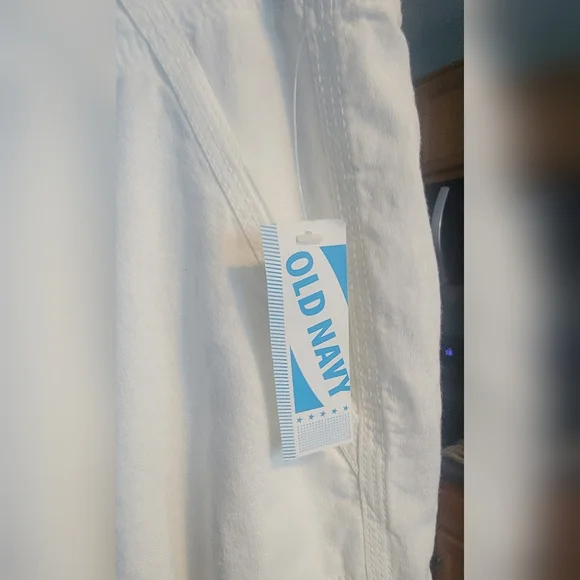 Old Navy Women's Linen, White, Cargo Pants Relaxed Fit. - Picture 7 of 11